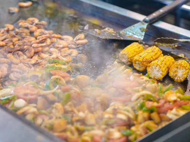 cooked food
